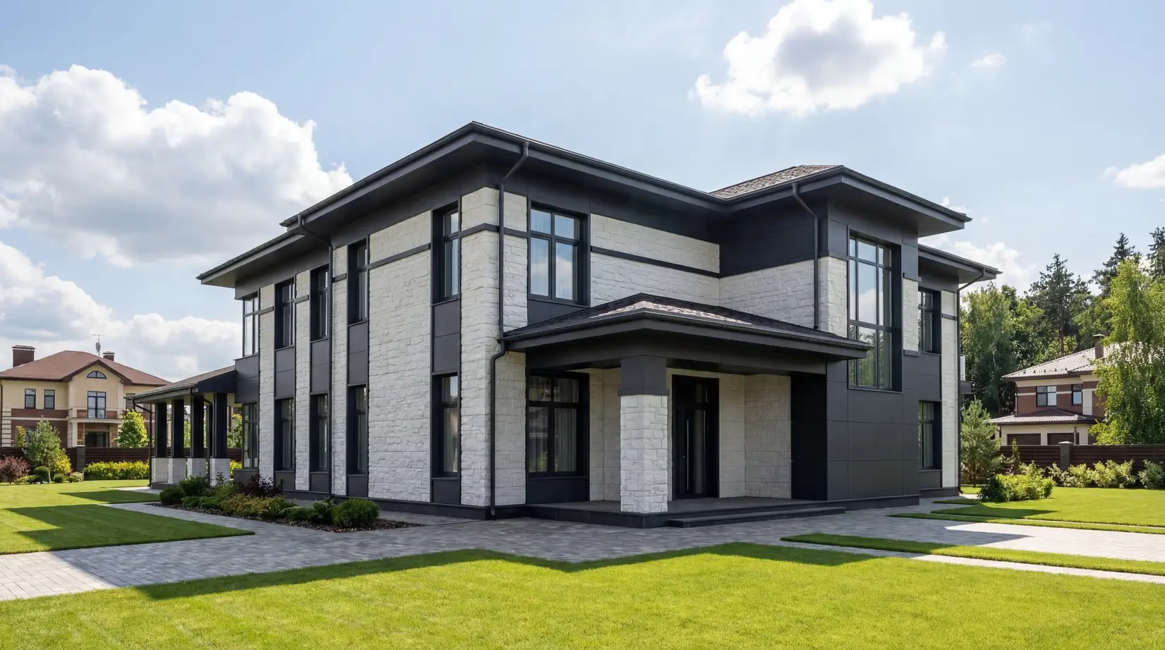 Двухэтажные дома